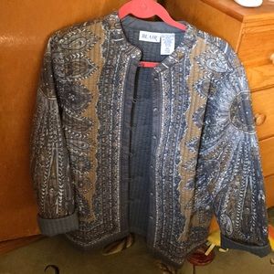 Ladies paisley pattern jacket from Blair